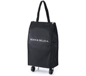 DEAN DELUCA Carrito de compras Negro y negro