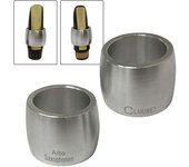 Ligadura para boquilla de saxofón, Clip de lengüeta, abrazadera, anillo de Metal para clarinete de saxofón Alto For Alto Sax