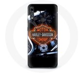Coque pour Huawei P30 Lite - Harley Davidson - Logo - Souple - Noir - Protection