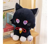 Juguetes de peluche de gato dispersos, muñeco periférico, regalo de cumpleaños, adornos para la mesita de noche, almohada para dormir, muñeco de trapo 30cm