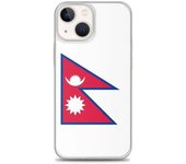 Coque Télephone Drapeau Népal - iPhone 13 mini