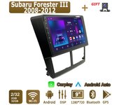 Radio con Android Carplay para Subaru Forester III 2008-2012, reproductor multimedia, unidad principal, estéreo, navegación GPS, Bluetooth, WIFI, 2+32 GB 1+16GB