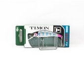 Señuelo de hundimiento Jackall Timon Ryushin Knocker 53 HW, color negro (0600)
