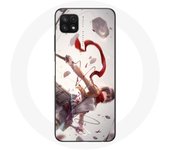 Coque pour Samsung Galaxy A22 5G Mikasa Ackerman Attaque des Titans Manga