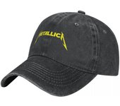 Gorras Metallicas Heavy Metal Band Trucker Sombreros Cosas Vintage desgastado lavado Snapback sombrero para mujeres unisex ajustable One Size