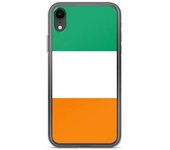 Funda iPhone - iPhone XR - Drapeau Côte d'Ivoire - Souple - Multicolore - Verticale