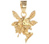 Les Trésors De Lily [Q4584] - Colgante 'Campanilla' Oro blanco - 18x14 mm oro