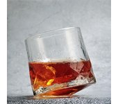 Vaso de Whisky de marca famosa Ocean Top, vaso de cristal con corte prismático de diamante, copa de Whisky gruesa y pesada, vasos de cerveza, copa de vino giratoria 1 Piece 300ml