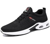 Zapatillas de correr profesionales para hombre, zapatillas ligeras de malla de diseñador con cordones, calzado deportivo para deportes al aire libre 40