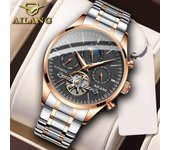 AILANG El nuevo reloj completamente automático, reloj mecánico para hombres, reloj multifuncional impermeable para hombres