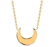 Les Trésors De Lily [P1970] - Collar 'Luna' chapado en oro - 15x15 mm oro