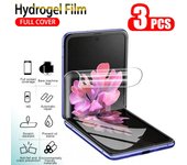Protector de pantalla de película de hidrogel para Samsung Galaxy Z Flip 5/4/3 5G, película protectora suave para Flip3 flip4 S20 S21 S22 +, película de seguridad Ultra para teléfono, 3 uds. Samsung Z Flip3 puro