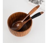 Cuchara pequeña de madera para sopa infantil, cuchara de madera natural japonesa para miel, azúcar, sal, condimentos, postres, té y café. A2