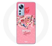 Coque pour Xiaomi Mi 12 / 12X TWICE Logo Rouge Affiche What Is Love