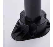 Patas de plástico ABS ajustables de 12 cm para gabinetes: soporte para patas de cocina y mesa C21 80-100MM adjustable