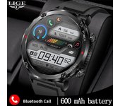 LIGE-reloj inteligente 2022 para hombre, pulsera completamente táctil de 1,6 pulgadas, rastreador de Fitness, relojes deportivos, llamada Bluetooth, reloj inteligente para hombre verde