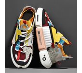 Zapatillas deportivas de malla transpirables para hombre, zapatillas deportivas unisex ligeras, suaves, con suela gruesa y agujeros para parejas, zapatillas deportivas para mujer 39
