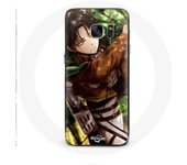Coque pour Samsung Galaxy S6 Edge Attaque des Titans Levi Ackerman