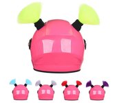 2 piezas de peluca suelta multicolor trenzada para casco de motocicleta, peluca con trenzas, decoración para casco de motocicleta para mujeres, hombres y niños beige