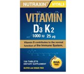 Nutraxin D3 K2 120 comprimidos