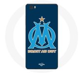 Coque pour Huawei P8 Lite Olympique de marseille OM logo bleu