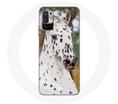 Coque pour Xiaomi Redmi Note 10 5G Appaloosa Cheval blanc