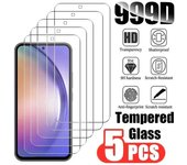 5 piezas de vidrio templado para Samsung Galaxy A53 A13 A54 A34 A14 A24 A52 A12 A33 A23 A32 A51 A52S A73 A72 A03 M12 M52 Protector de pantalla A33 5G puro