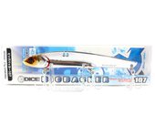 Jackall Big Backer 107 Metal Vibe 27 gramos Señuelo hundido CS Plata (1046)