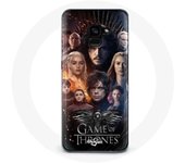 Coque pour Samsung Galaxy A8 Plus Game of Thrones Saison 8 Le Trône de Fer L'affiche de L'équipage L