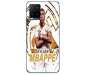 Coque Maniacase pour Vivo Y21s Kylian Mbappe Real Madrid wallpaper celebration