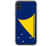 Coque pour iPhone - PIXELFORMA - iPhone X - Drapeau des tokelau - Sopa de silicona - Design léger