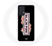 Coque pour samsung galaxy A32 5G Blackpink logo rose et noir