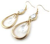 Les Trésors De Lily [N1605] - Pendientes de diseño 'Sissi' oro blanco oro