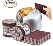 Esponja mágica de melamina, borrador de esponja de cocina de carborundo para cacerola, olla, plato, esponjas, utensilios de cocina, artículos de limpieza del hogar