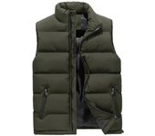 Primavera cálida chaqueta de invierno sin mangas hombres ejército chaleco chaleco para hombre moda otoño abrigos casuales M