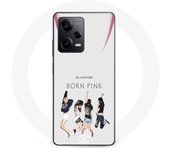 Coque Maniacase pour Xiaomi Redmi Note 12 Pro 5G blackpink born pink Kpop
