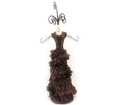 Les Trésors De Lily [K6874] - Porte-collier 'Scarlett' marron marrón