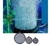 Difusor de burbujas de disco de piedra de aire para acuario, bomba de estanque, difusor de oxígeno hidropónico, placa de burbujas para pecera.