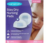 Discos absorbentes de lactancia Lansinoh Stay Dry, 200 hojas
