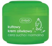 Crema facial nutritiva con aceite de oliva de Ziaja, adecuada para pieles secas y normales, 50 ml