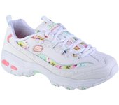 Skechers D'Lites-Blooming Fields, Zapatillas Blancas Mujer 36