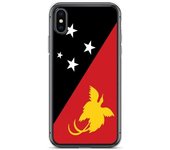 Coque Télephone Drapeau Papouasie-Nouvelle-Guinée - iPhone X
