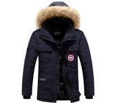 Abrigo grande de algodón con cuello de piel para hombre, abrigo de algodón estilo europeo y americano, abrigo informal de algodón, chaqueta de algodón nueva para invierno, abrigo corto de trabajo, abrigo de ganso M