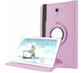 Funda para Samsung Galaxy Tab A 8.0 2017 A2S T380 T385 SM-T385 SM-T380 con tapa de cuero PU giratoria de 360 grados y vidrio azul