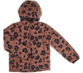 Chaqueta acolchada con capucha 406554 para Niña 8/9 AÑOS marrón