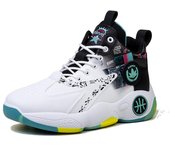 Zapatos de baloncesto de suela gruesa informal de moda cómoda de invierno para hombre 45 azul