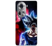 Coque de téléphone - Maniacase - Oppo Reno 11 5G - Dragon Ball Z - Silicone - Noir