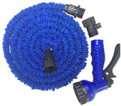 Manguera de jardín Manguera de agua a presión flexible y expansible con 8 boquillas de pulverización funcionales para su riego Water pipe hooks