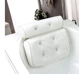 Almohada de baño Cojín de baño con 6 ventosas antideslizantes para almohada de spa Bañera Jacuzzi Bañera de hidromasaje Home Spa (37 X 35 X 10cm) 39x29x6cm
