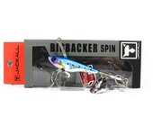 Señuelo de hundimiento Jackall Big Backer Spin de 40 gramos Iwashi (7106)